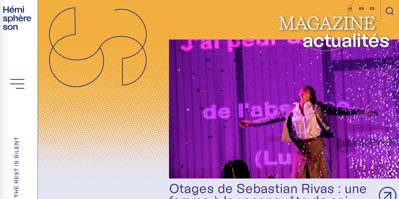 Webmastering Frédéric Perrin - Hemisphere Son Magazine musical